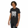 Dracula Dad Dadcula Funny Papa Halloween Horror Vampire Daddy Design Unisex Heavy Cotton Tee - Image 5