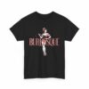 Vintage Burlesque Pin-Up Girl with Pink Top Hat Charleston Rococo Liberty Letter Art Unisex Heavy Cotton Tee - Image 7