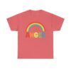 Funny Sarcastic Rainbow Anger Design - Colorful Contrast Humor Unisex Heavy Cotton Tee - Image 13