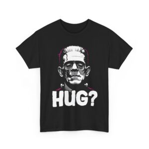 HUG this shy frankenstein monster? Sad Vibes in Magenta Style Unisex Heavy Cotton Tee