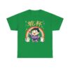 乾杯 KANPAI Traditional Japanese Cheers Kawaii cartoon style raibow cute cats and cool guy Unisex Heavy Cotton Tee - Image 9