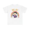 乾杯 KANPAI Traditional Japanese Cheers Kawaii cartoon style raibow cute cats and cool guy Unisex Heavy Cotton Tee - Image 4