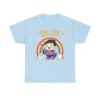 乾杯 KANPAI Traditional Japanese Cheers Kawaii cartoon style raibow cute cats and cool guy Unisex Heavy Cotton Tee - Image 11