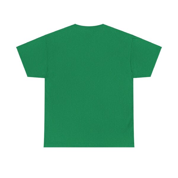 Happy Leprechaun St. Patrick's Day with Green Beer, Rainbow, and Gold Unisex Heavy Cotton Tee - Image 14