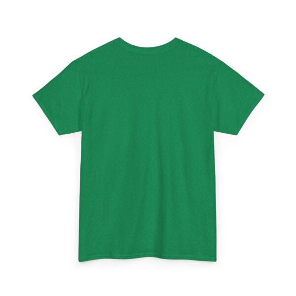Happy Leprechaun St. Patrick's Day with Green Beer, Rainbow, and Gold Unisex Heavy Cotton Tee - Image 16