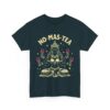 No-Mas-Tea Funny Goddess Kali Wine Drinking Oriental Philosophy Humor Unisex Heavy Cotton Tee - Image 3