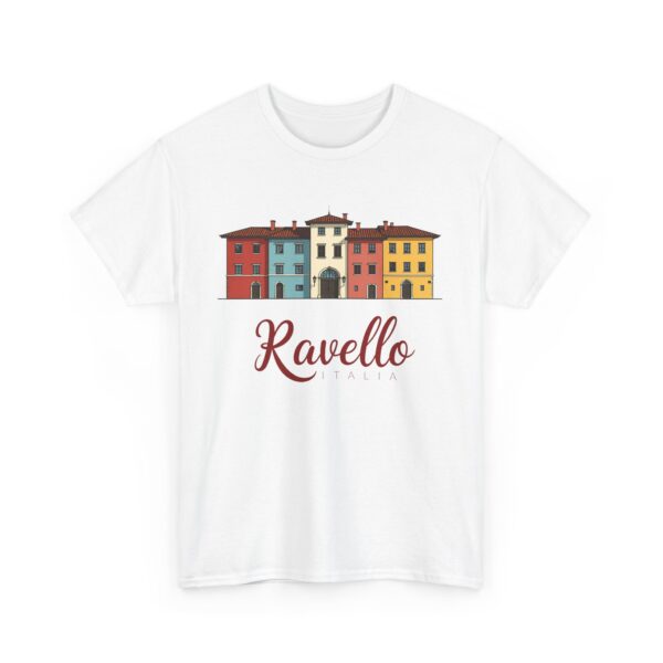 Ravello Amalfi Coast Pastel Italian Travel Vintage Aesthetic Design Unisex Heavy Cotton Tee