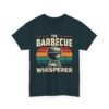 The Barbecue Whisperer Funny Grill Master BBQ Dad Summer Cooking Design Unisex Heavy Cotton Tee - Image 4