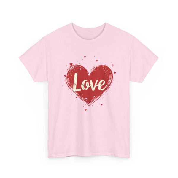 Love Vintage Distressed Heart Timeless Kindness Connection Humanity Unisex Heavy Cotton Tee - Image 10
