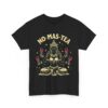 No-Mas-Tea Funny Goddess Kali Wine Drinking Oriental Philosophy Humor Unisex Heavy Cotton Tee