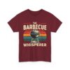 The Barbecue Whisperer Funny Grill Master BBQ Dad Summer Cooking Design Unisex Heavy Cotton Tee - Image 7