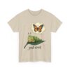 Dream of the Caterpillar Cute Inspirational Butterfly Transformation Design Unisex Heavy Cotton Tee - Image 3
