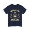 No-Mas-Tea Funny Goddess Kali Wine Drinking Oriental Philosophy Humor Unisex Heavy Cotton Tee - Image 4