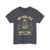 No-Mas-Tea Funny Goddess Kali Wine Drinking Oriental Philosophy Humor Unisex Heavy Cotton Tee - Image 2