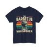 The Barbecue Whisperer Funny Grill Master BBQ Dad Summer Cooking Design Unisex Heavy Cotton Tee - Image 6