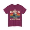 The Barbecue Whisperer Funny Grill Master BBQ Dad Summer Cooking Design Unisex Heavy Cotton Tee - Image 2