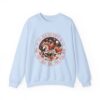 Year of The Horse 2026 Fire Horse Stylized Chinese Traditional Zodiac Astrologic Sign 马年 火马 Design Unisex Heavy Blend™ Crewneck Sweatshirt - Image 4