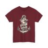Mermaid and Anchor Deep Love Tattoo Design – Old School Marine Sailor Legends Art Unisex Heavy Cotton Tee - Image 7