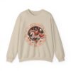 Year of The Horse 2026 Fire Horse Stylized Chinese Traditional Zodiac Astrologic Sign 马年 火马 Design Unisex Heavy Blend™ Crewneck Sweatshirt - Image 3