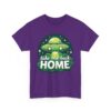 Take Me Back Home Funny Alien Abduction UFO Humor Design Unisex Heavy Cotton Tee - Image 5