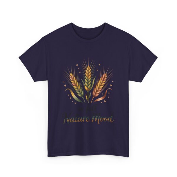 In Full Nature Mood Wheat Summer Botanical Boho Positive Life Design Unisex Heavy Cotton Tee - Image 2