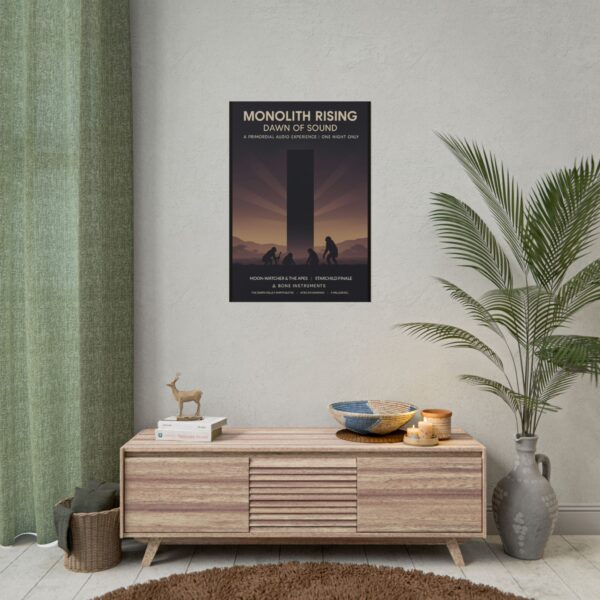 MONOLITH RISING - DAWN OF SOUND - A primordial audio experience promo poster fanart - Image 29