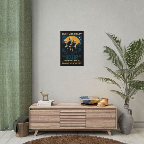 The CANTINA BAND live at MOS EISLEY promo poster fanart - Image 25