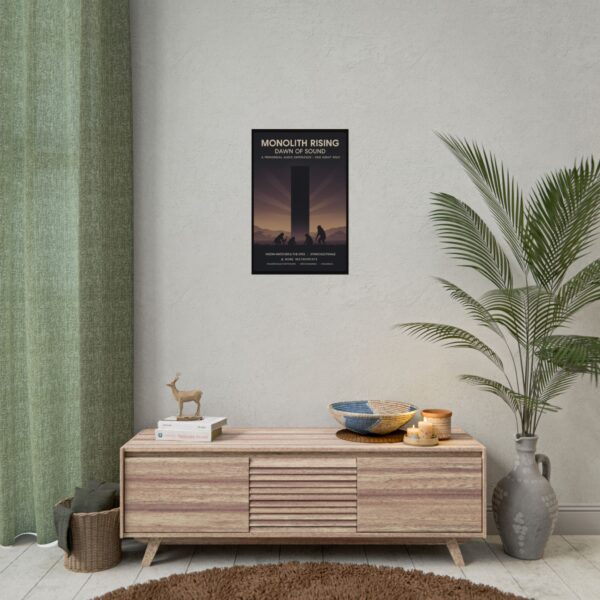 MONOLITH RISING - DAWN OF SOUND - A primordial audio experience promo poster fanart - Image 12