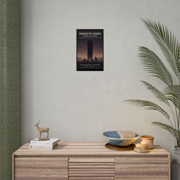 MONOLITH RISING - DAWN OF SOUND - A primordial audio experience promo poster fanart - Image 11