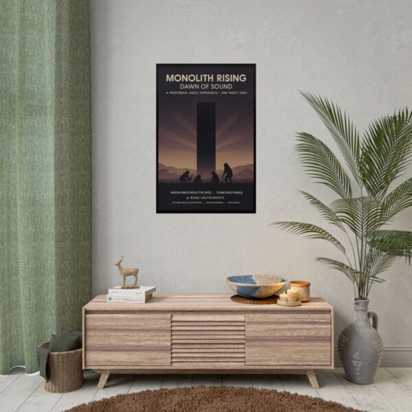 MONOLITH RISING - DAWN OF SOUND - A primordial audio experience promo poster fanart - Image 8