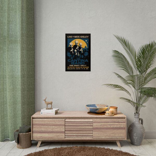 The CANTINA BAND live at MOS EISLEY promo poster fanart - Image 13