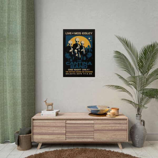 The CANTINA BAND live at MOS EISLEY promo poster fanart - Image 5