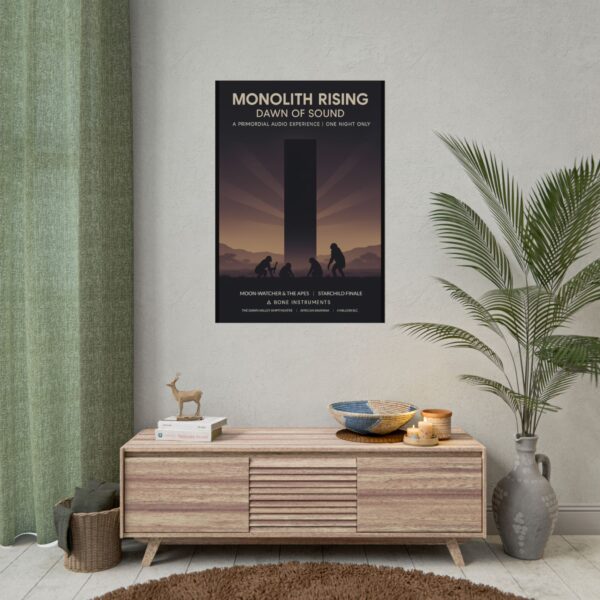 MONOLITH RISING - DAWN OF SOUND - A primordial audio experience promo poster fanart - Image 9
