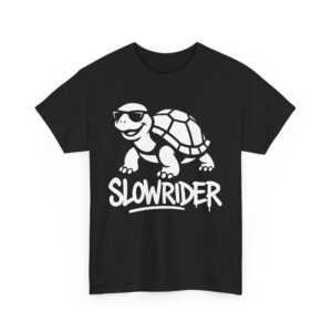 slowrider funny turtle meme  vintage humor lowrider chill wildlife parody Unisex Heavy Cotton Tee