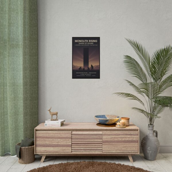 MONOLITH RISING - DAWN OF SOUND - A primordial audio experience promo poster fanart - Image 25