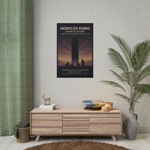 MONOLITH RISING - DAWN OF SOUND - A primordial audio experience promo poster fanart - Image 30