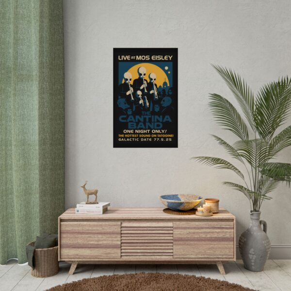 The CANTINA BAND live at MOS EISLEY promo poster fanart - Image 18