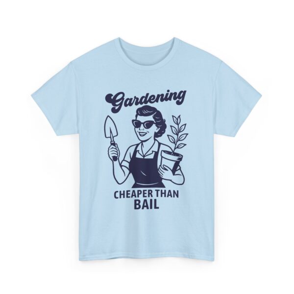 Gardening Humor For Women Plant Therapy Dark Humor Unisex Heavy Cotton Tee - Image 6