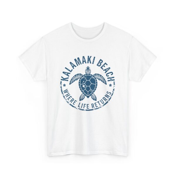 Kalamaki Beach Turtle Zakynthos Travel Greek Summer Souvenir Unisex Heavy Cotton Tee