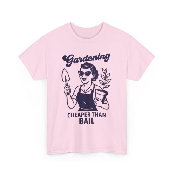 Gardening Humor For Women Plant Therapy Dark Humor Unisex Heavy Cotton Tee - Image 7