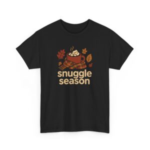 Snuggle Season – Cozy Winter Cuddle Weather Tee Unisex Heavy Cotton Tee