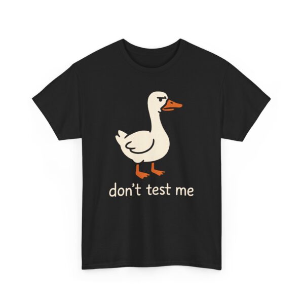 Silly Funny Goose Tee – Quirky Cartoon Pun Humor Unisex Heavy Cotton Tee