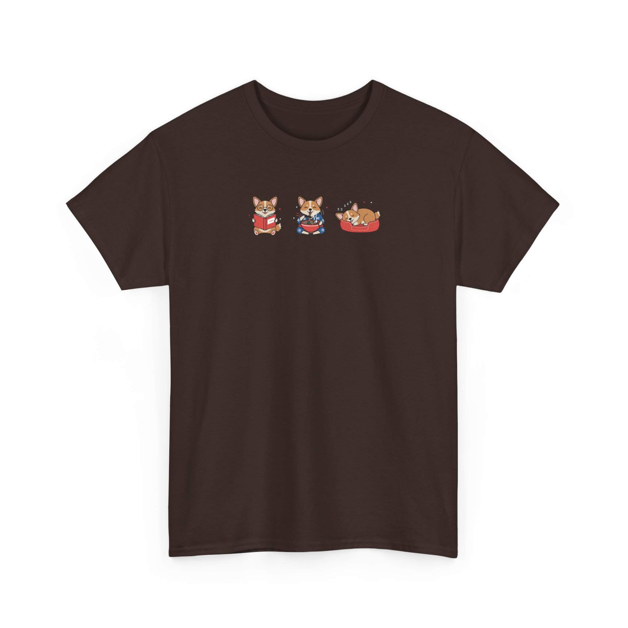 Corgi Trio Unisex Tee - Dog Lover Gift Tee - Image 6