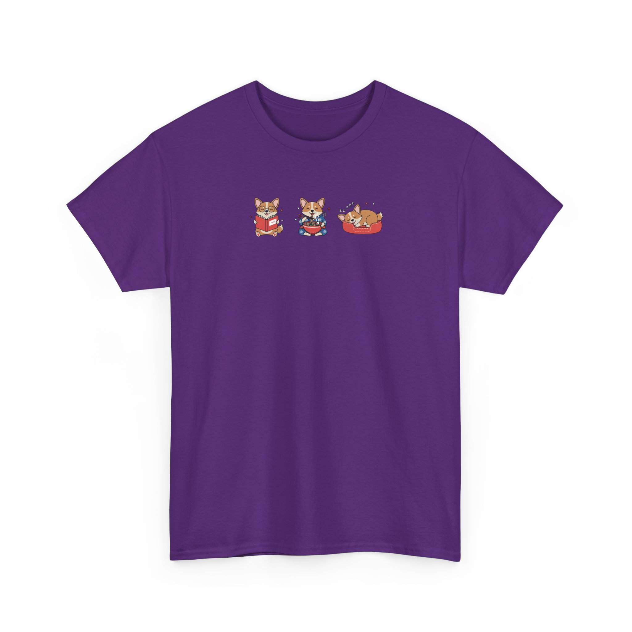Corgi Trio Unisex Tee - Dog Lover Gift Tee - Image 10