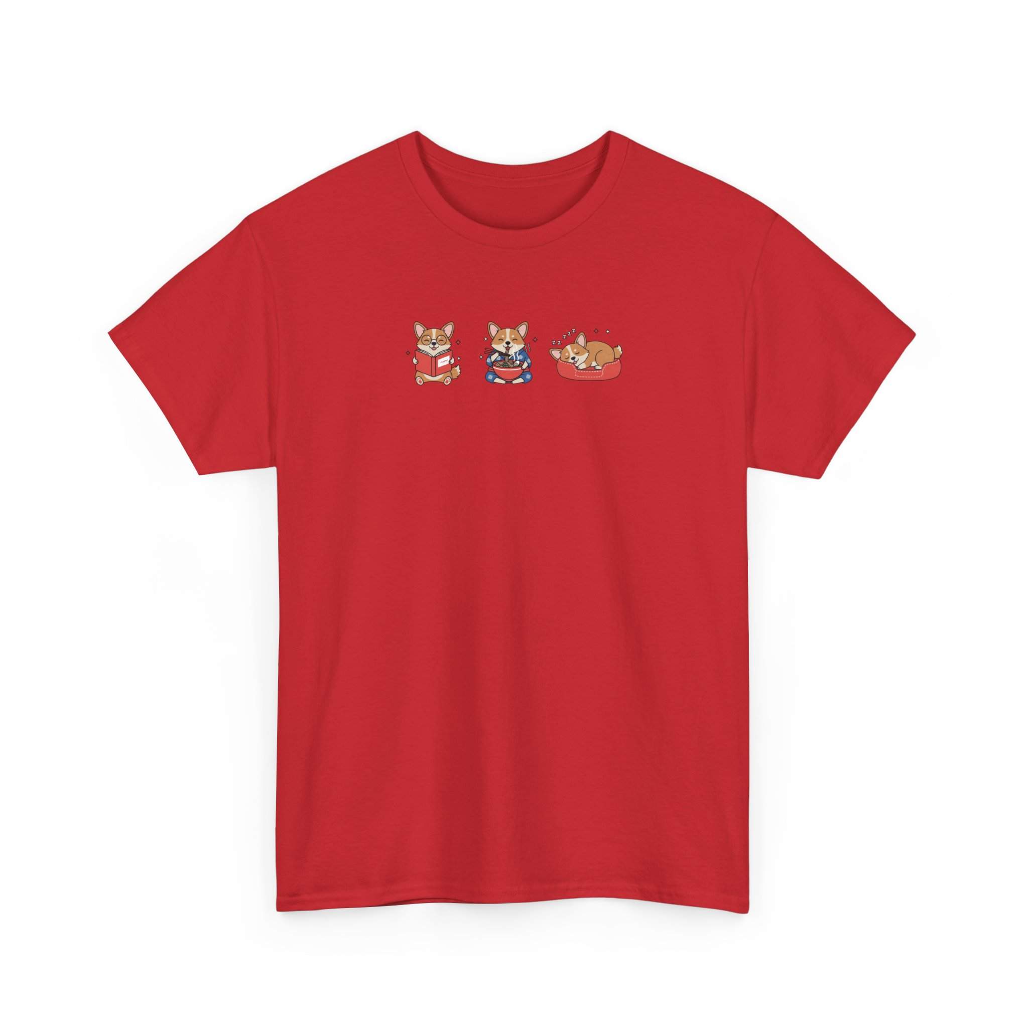 Corgi Trio Unisex Tee - Dog Lover Gift Tee - Image 12