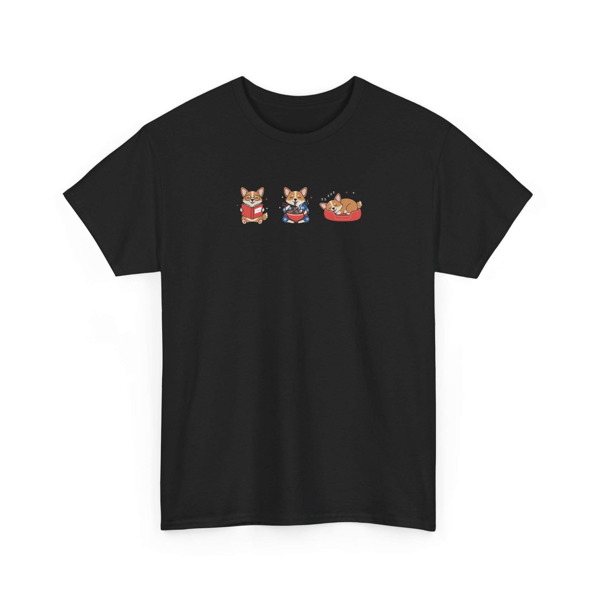 Corgi Trio Unisex Tee - Dog Lover Gift Tee - Image 4