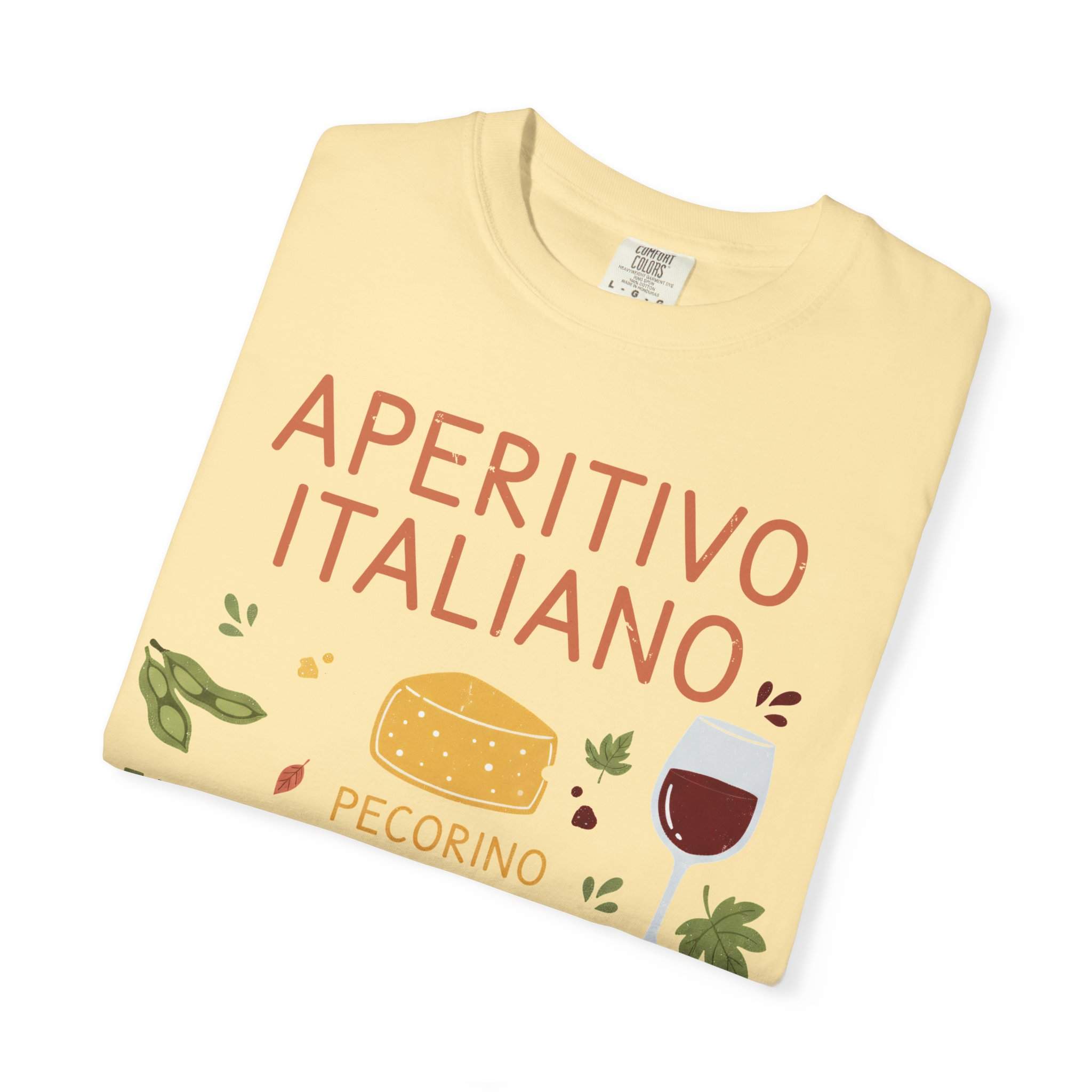 Aperitivo Italiano Rustico Italian Food Tee | Garment-Dyed Comfort Colors - Image 6
