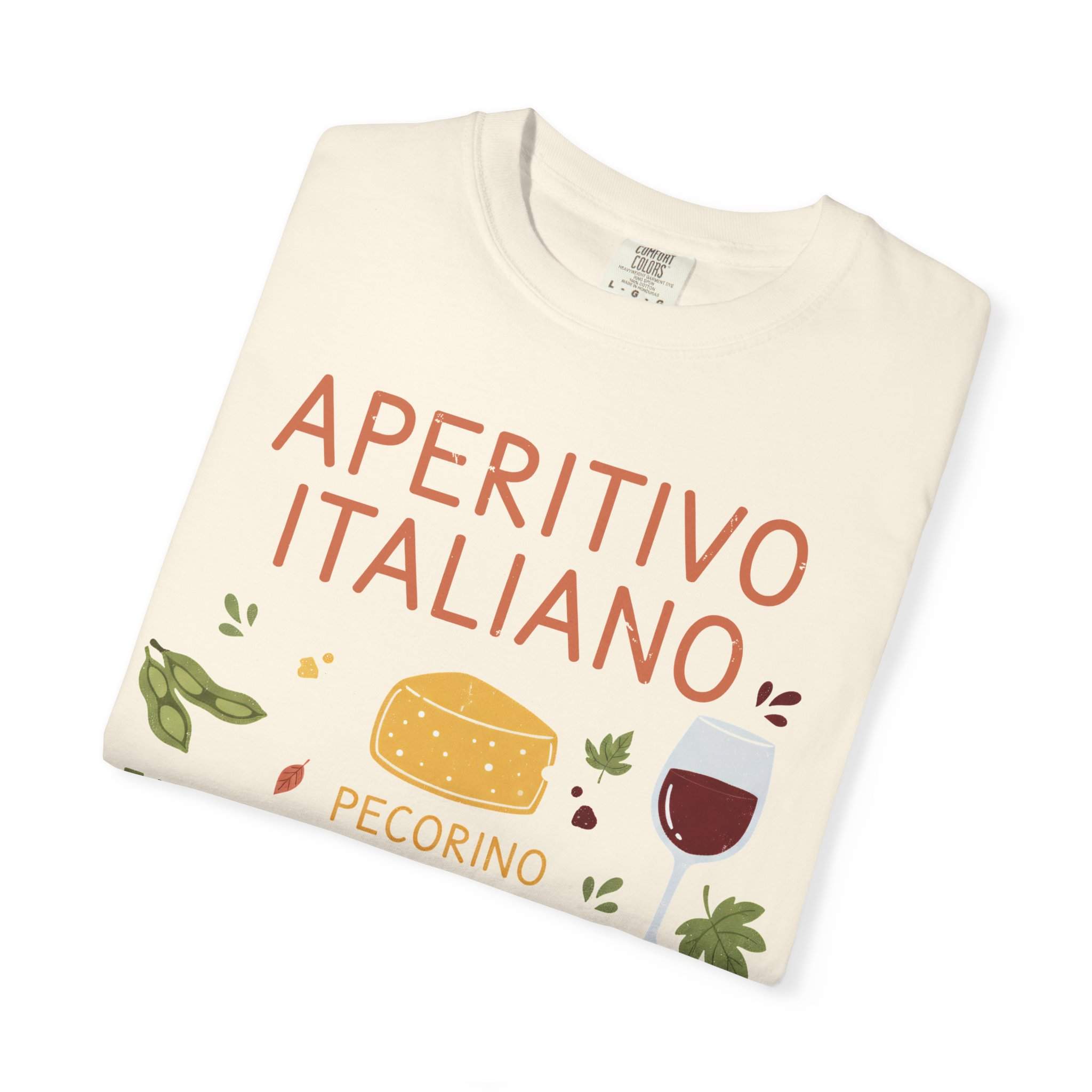 Aperitivo Italiano Rustico Italian Food Tee | Garment-Dyed Comfort Colors - Image 4