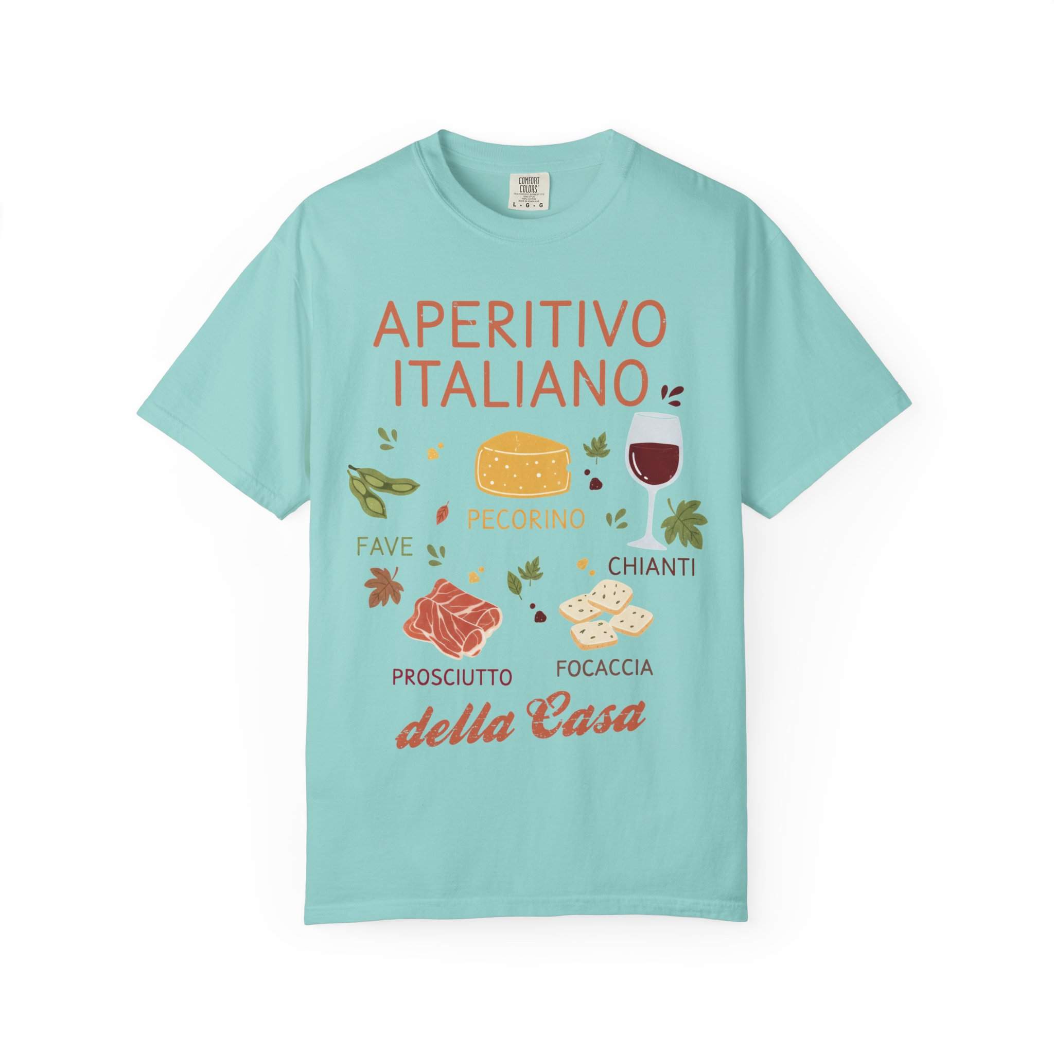 Aperitivo Italiano Rustico Italian Food Tee | Garment-Dyed Comfort Colors - Image 11