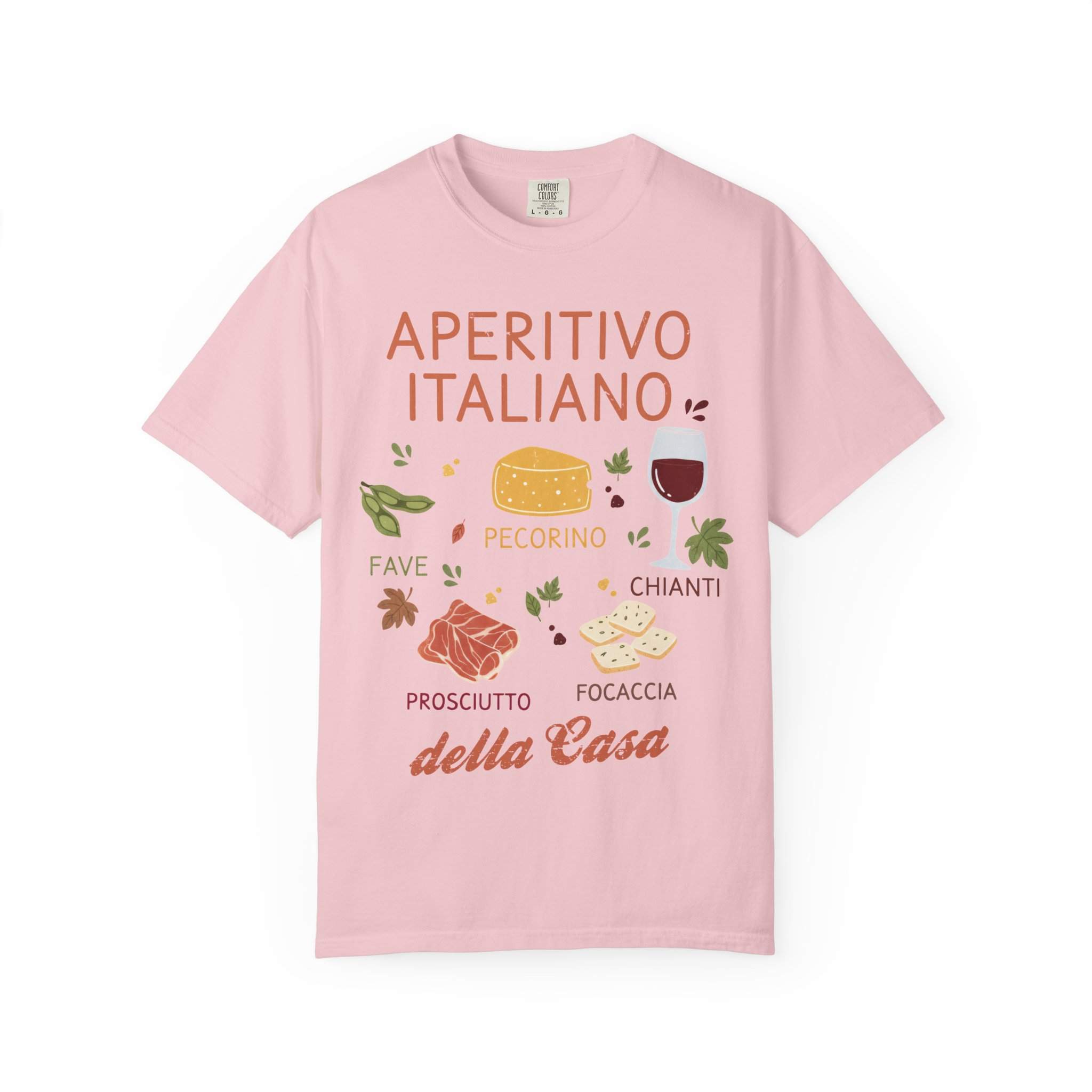 Aperitivo Italiano Rustico Italian Food Tee | Garment-Dyed Comfort Colors - Image 14